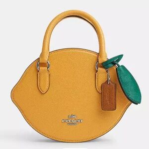 Coach lemon Crossbody